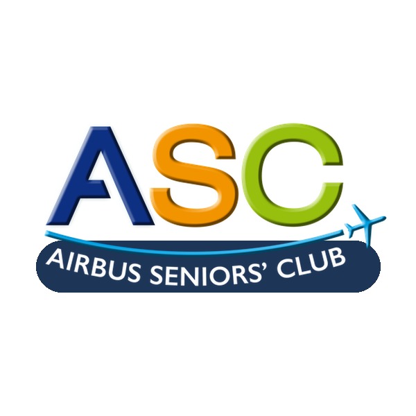 Logo Airbus Seniors Club (ASC) – Ovalie Consulting, partenaire exclusif agréé